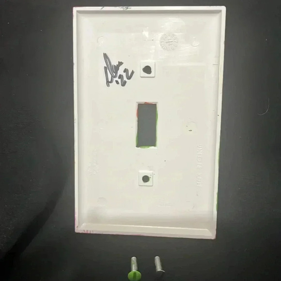 Custom painted Light switch cover - Picture 3 of 3